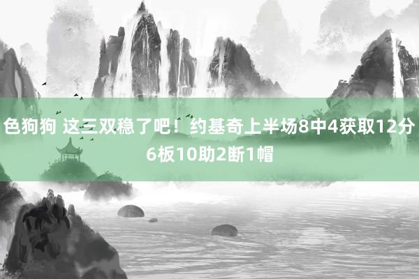   色狗狗 这三双稳了吧！约基奇上半场8中4获取12分6板10助2断1帽