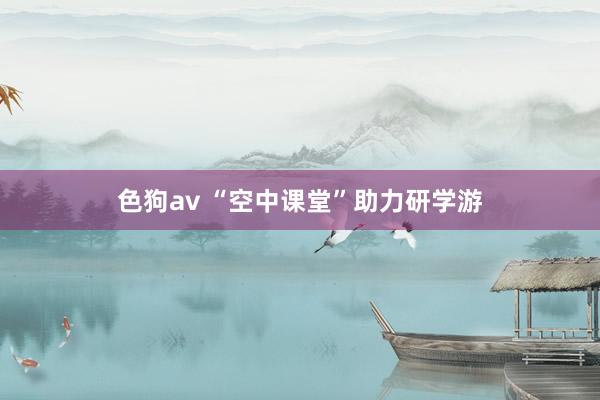   色狗av “空中课堂”助力研学游