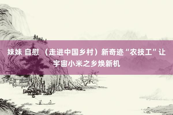   妹妹 自慰 （走进中国乡村）新奇迹“农技工”让宇宙小米之乡焕新机