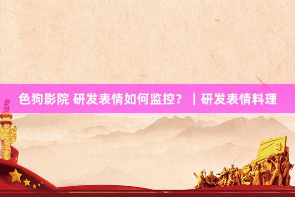   色狗影院 研发表情如何监控？｜研发表情料理