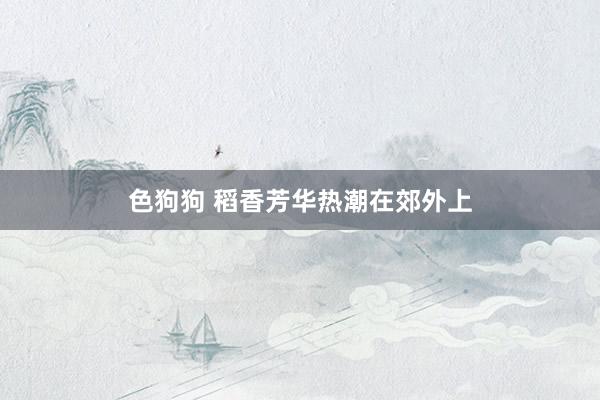   色狗狗 稻香芳华热潮在郊外上
