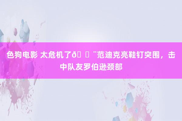   色狗电影 太危机了😨范迪克亮鞋钉突围，击中队友罗伯逊颈部