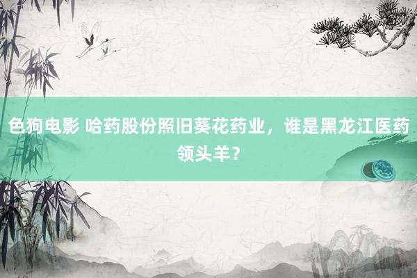   色狗电影 哈药股份照旧葵花药业，谁是黑龙江医药领头羊？