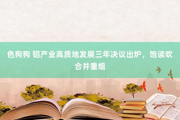 色狗狗 铝产业高质地发展三年决议出炉，饱读吹合并重组